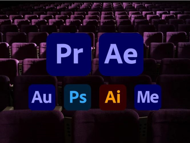 Adobe Premiere Proが、PhotoshopやAfter Effects、Adobe Audition、Adobe Stockと連携しているシンボルの写真