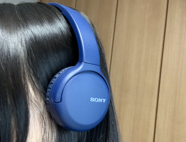 SONY ワイヤレスヘッドホン WH-CH510の写真