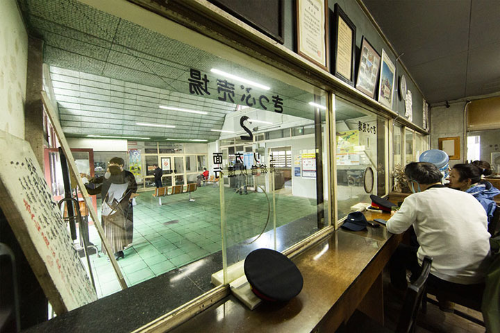 DOAI VILLAGE内の喫茶店moguraの様子