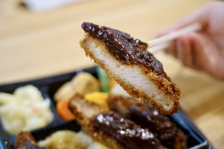 食事宅配サービスセブンミールのとんかつ