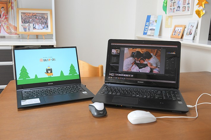 小山さんのリモートワーク環境