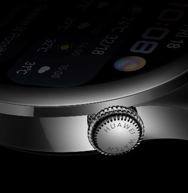 HUAWEI WATCH 3　回転式クラウン