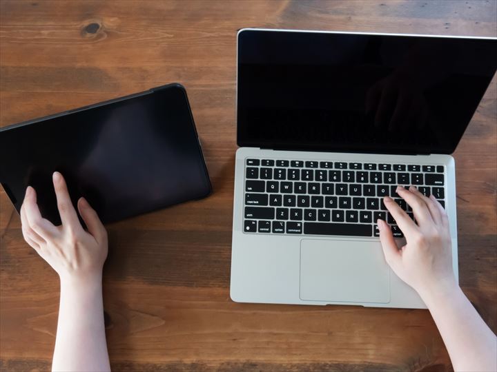 PCとiPadのダブルディスプレイ