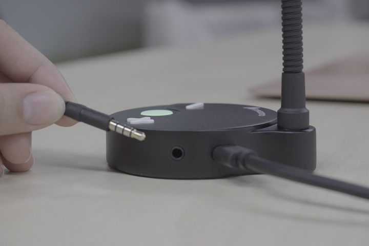 3.5mmステレオミニ端子つき