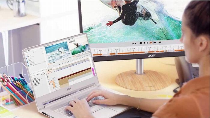 Acer ConceptD ノートパソコン ノートPC CN715-71P-F73Z8 Core i7-9750H SSD 1TB メモリ32GB Windows 10 クリエイター向けの画像