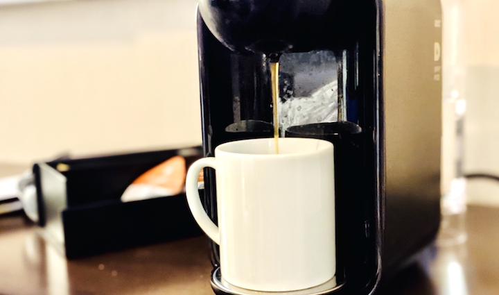 カプセルタイプのコーヒーメーカー