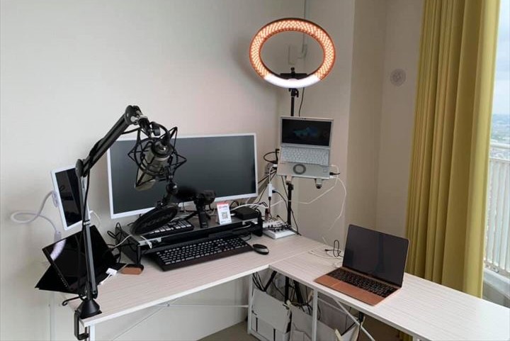 荻沼さんのリモート環境