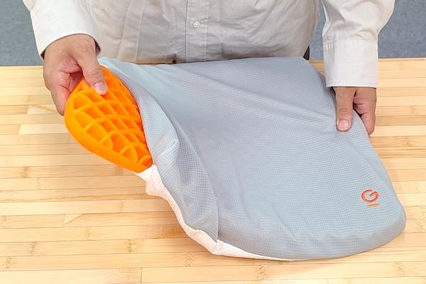 カバーが洗えるクッション