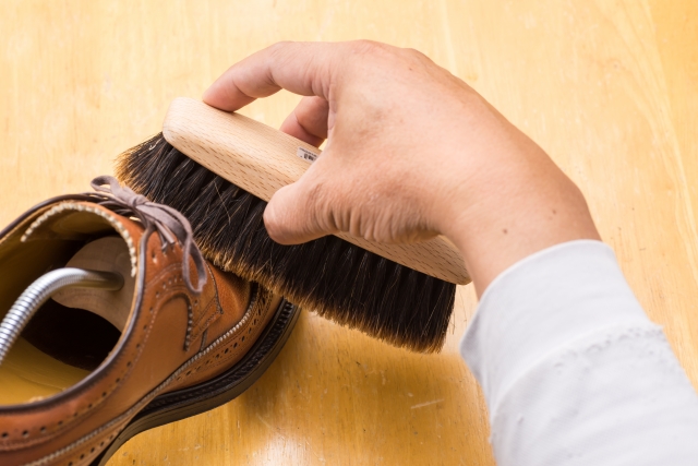 靴　ブラシ