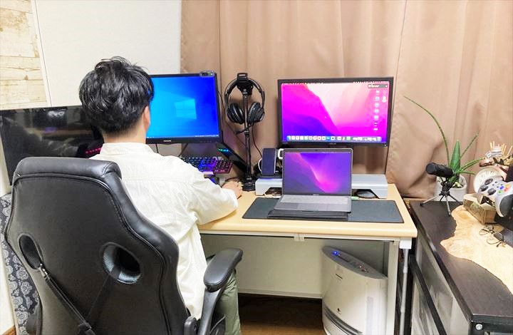 ゲーム中の川合さん