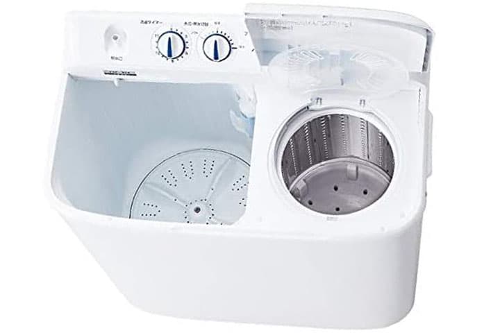 ハイアール 5.5Kg 二槽式洗濯機 JW-W55E-W
