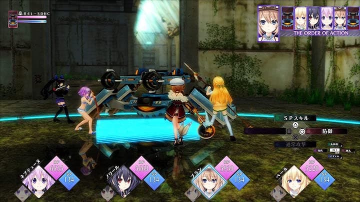 Go!Go!5次元GAME ネプテューヌre★Verse プレイ画像