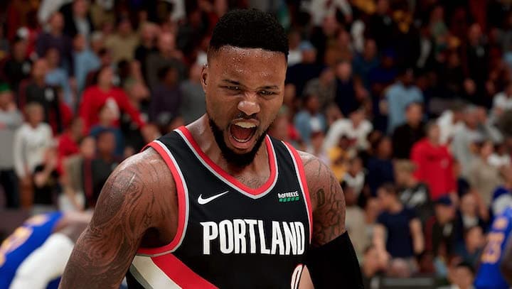 NBA 2K21 プレイ画像