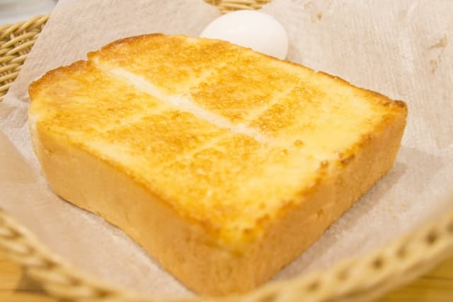 トーストの画像