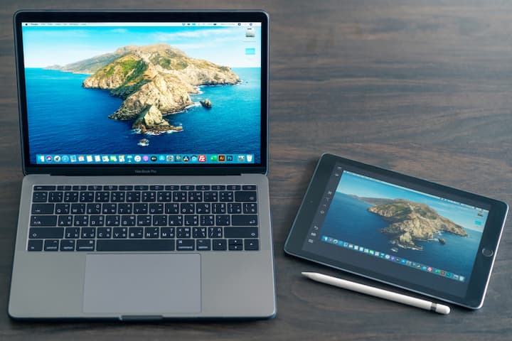 MacBookとiPad