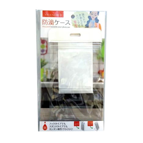 キッチン防滴スマホケーススタンド
