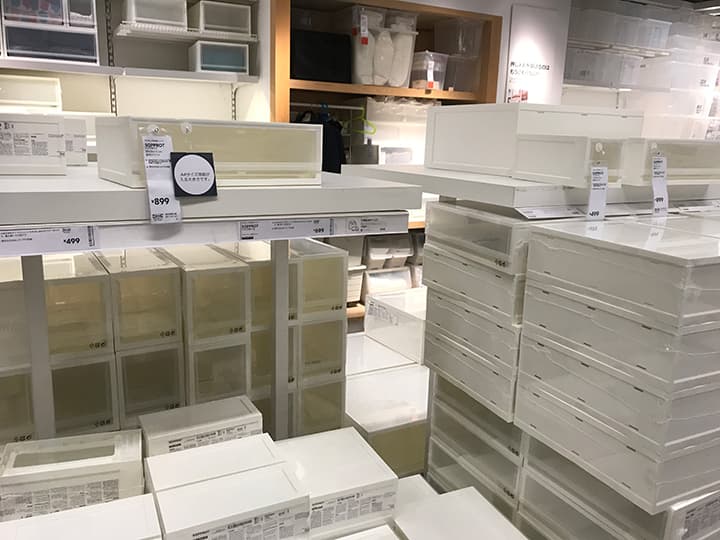 SOPPROT収納ボックスの売り場