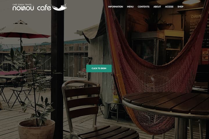 nounou cafe（ノウノウ カフェ）の公式サイト画像