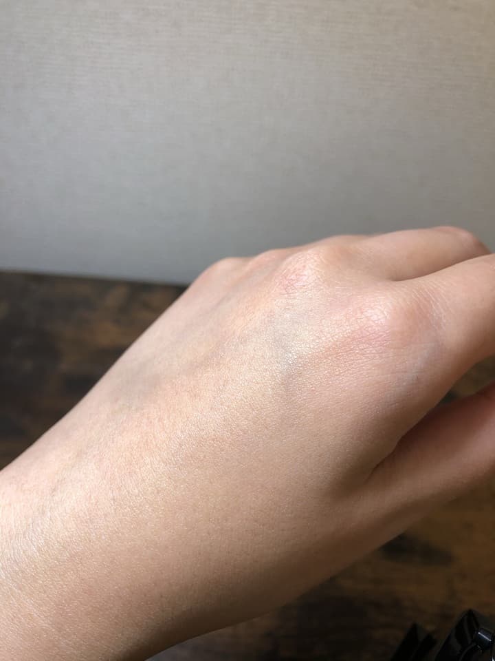 POLA B.A ローション　使用後の写真