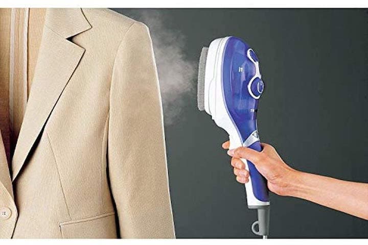 ハンディーアイロン&スチーマー ブルー SA-4086BLの写真