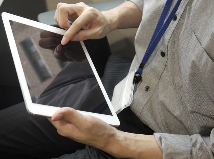 iPadを使う人