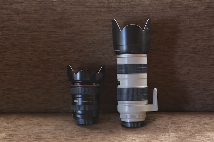 レンズの比較写真