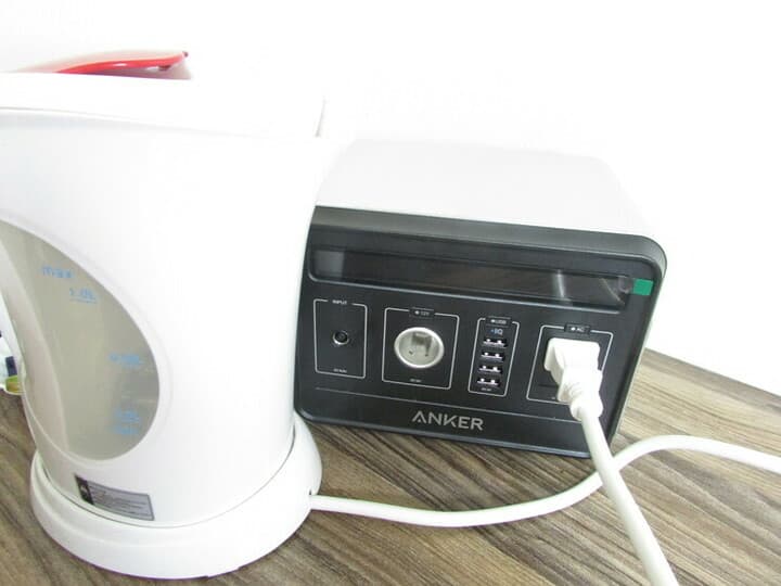 ケトルを使った写真