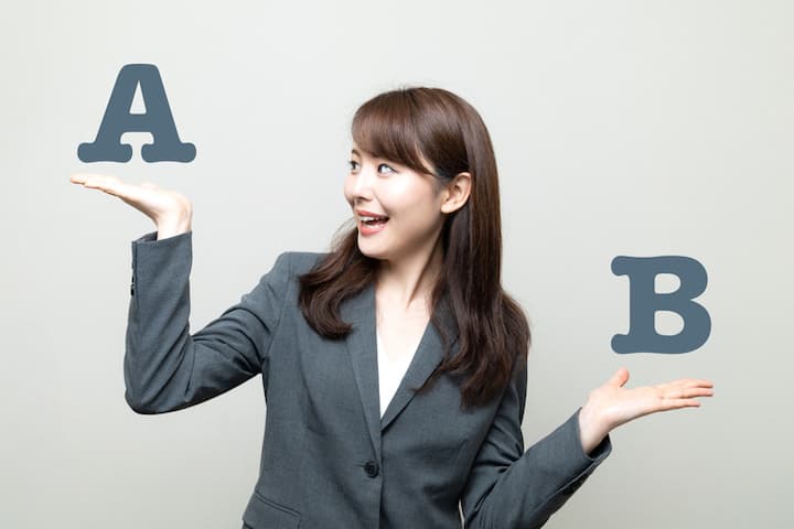 良品を選ぶイメージ