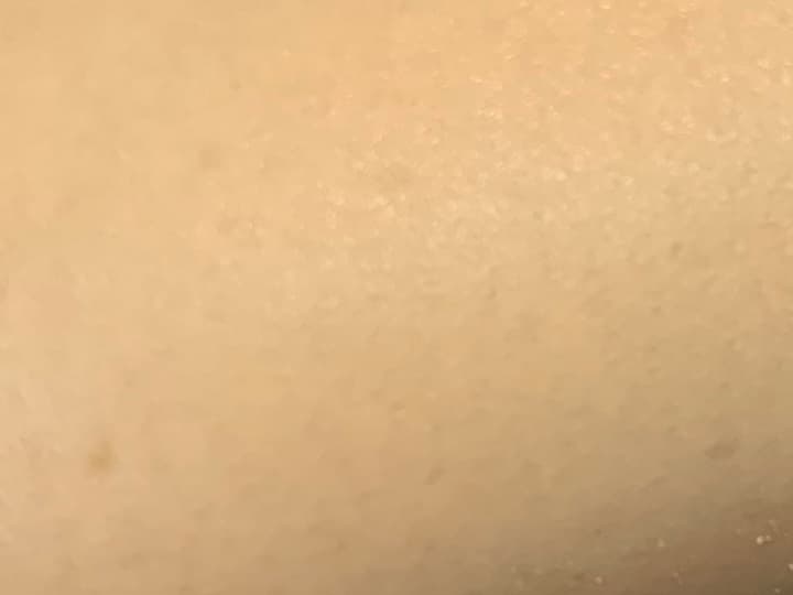 マキアージュ ドラマティックフェイスパウダーをつけた後の肌