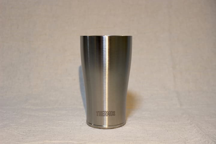 タンブラーのアップ