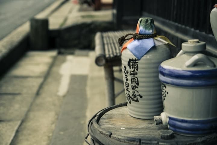 封をされた日本酒