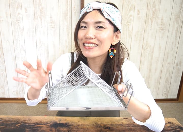 ユニフレーム「fanマルチロースター」とグピコズさん