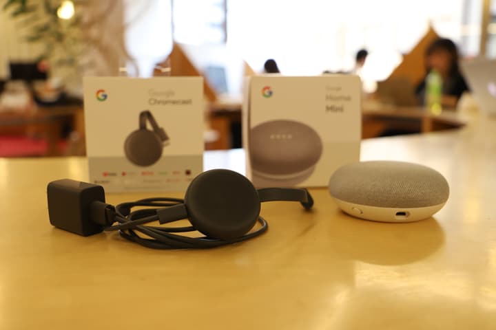 google homeとchromecast