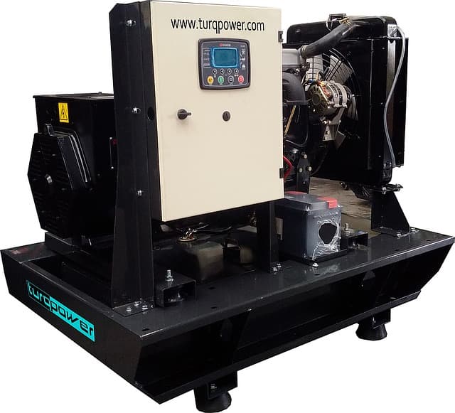 白と黒の発電機