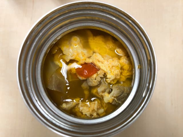 スープジャーの内側の写真