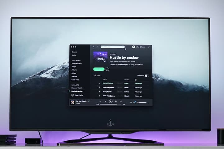 高画質のテレビのイメージ画像