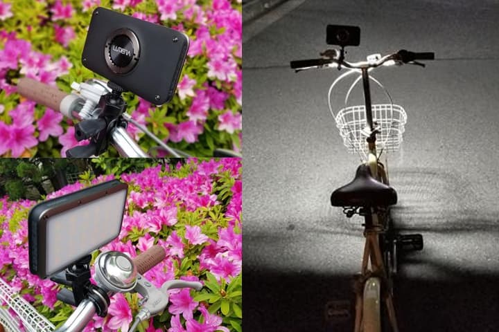 [自転車のハンドル部分につけている画像]