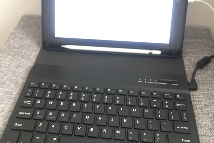 キーボードの接続は完了