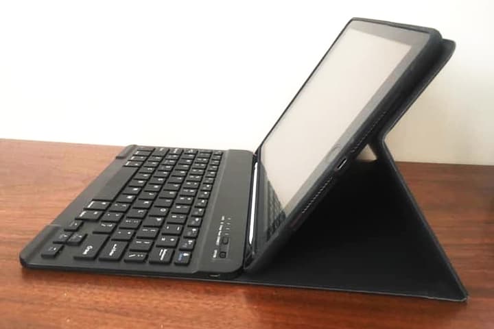 iPadの作業しやすい角度