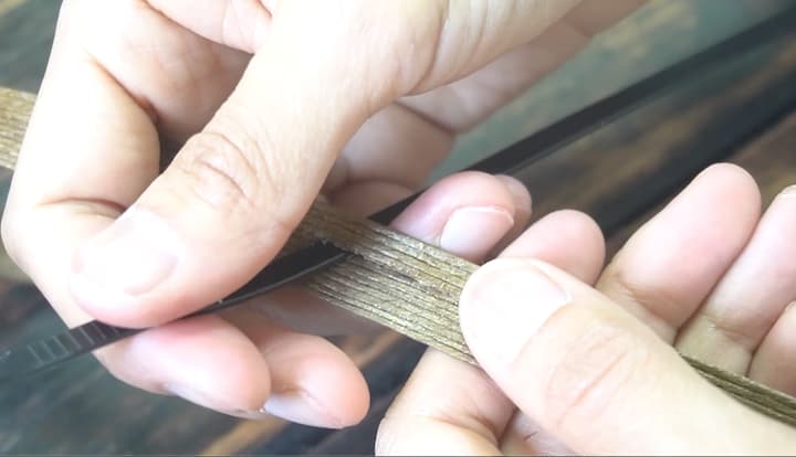 OD缶　カバー作っている最中の画像