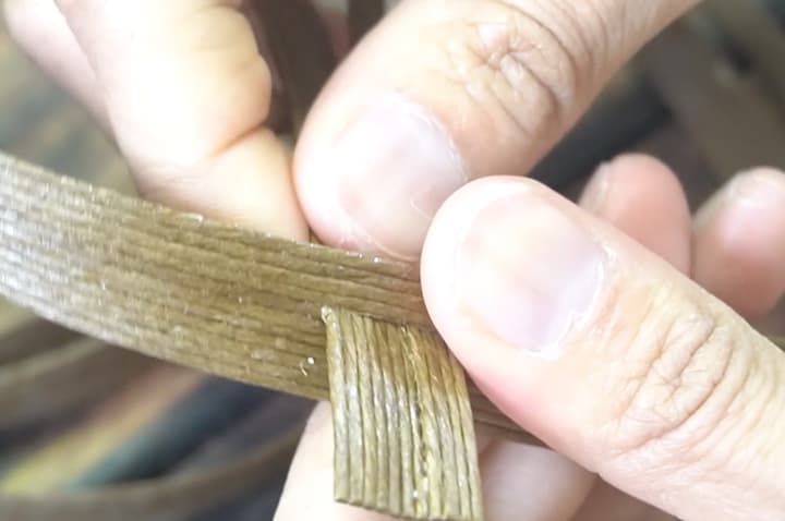 OD缶　カバー作っている最中の画像