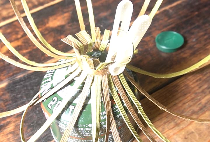 OD缶　カバー作っている最中の画像