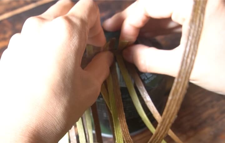 OD缶　カバー作っている最中の画像