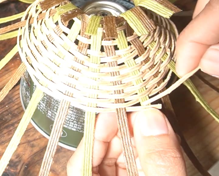 OD缶　カバー作っている最中の画像