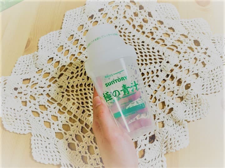 サントリーウエルネス 極の青汁の専用シェーカーの写真