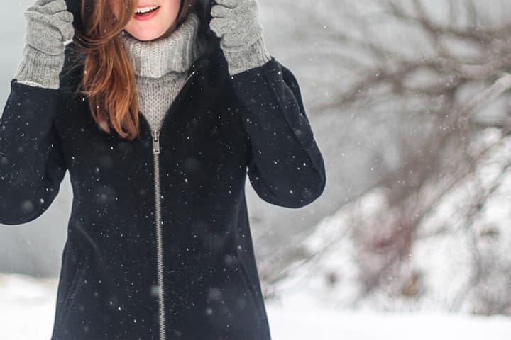 冬のキャンプファッション