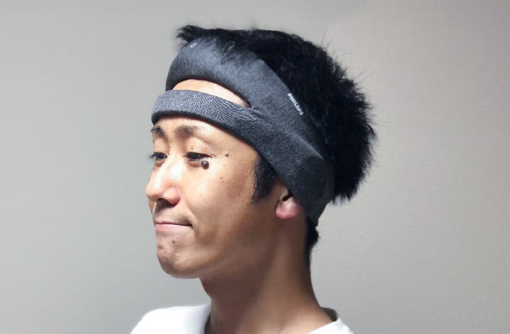 スマートスリープを装着した画像