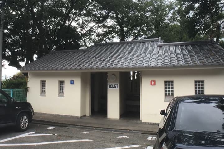 丸山県民サンビーチのトイレ