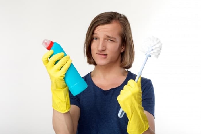 洗剤・ブラシの写真