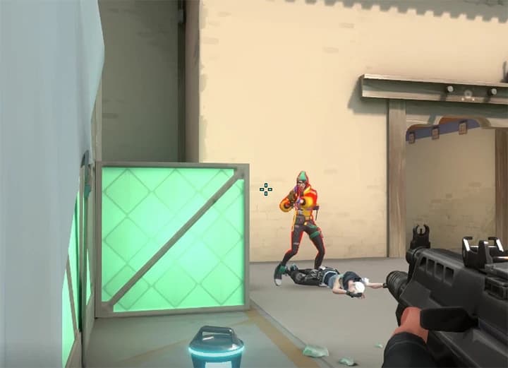 「ハイライトカラー」とは敵エージェントなどの周りを囲う色のこと